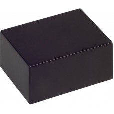 Black ABS Enclosure, IP52, Black Lid, 45.9 x 35.2 x 22mm