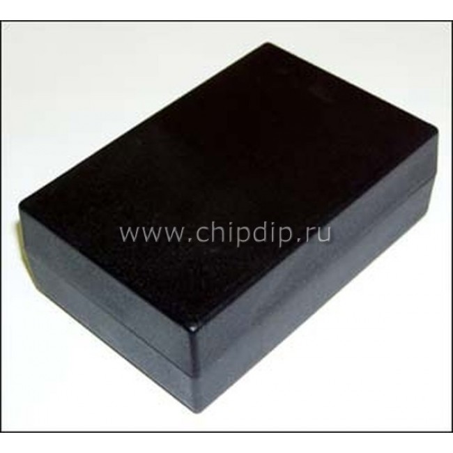 BOX-KA10, Корпус пластиковый (черный) 120х80х40