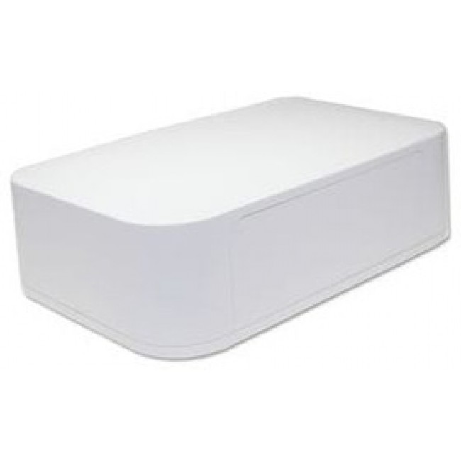 PF20-6-13W, PF Series White ABS Enclosure, IP40, White Lid, 135 x 200 x 60mm