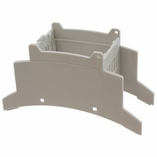 2896047, Plastic, Polycarbonate Housing 3.531" L x 1.402" W x 2.449" H (89.70mm x 35.60mm x 62.20mm) Gray