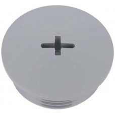 HPM25 SL080, HOLE PLUG 0.984" POLYAMIDE 6 GRY