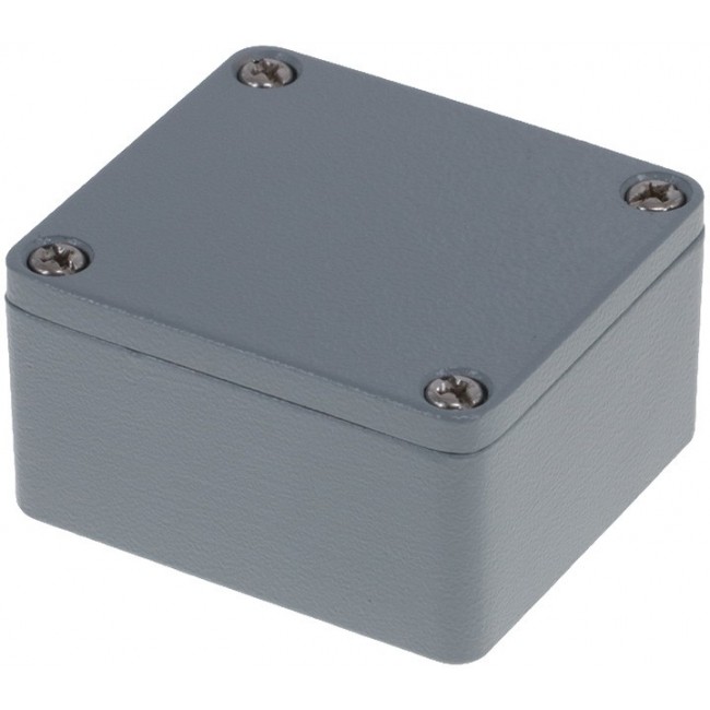 936040085, Die Cast Aluminium Enclosure, 58 x 64 x 36mm