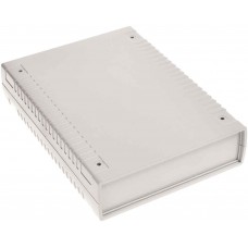 Light Grey Polycarbonate Enclosure, IP53, 185.5 x 136 x 40mm