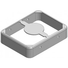 MS223-10F, 22.3 x 17.3 x 3.3mm Two-piece Drawn-Seamless RF Shield/EMI Shield FRAME (CRS)