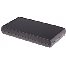 Black ABS Handheld Enclosure, , 190.5 x 101.6 x 28.9mm