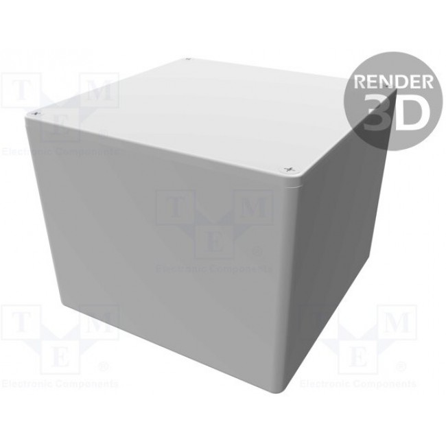 1590WVBK, 1590 Series Die Cast Aluminium Enclosure, IP65, 94 x 120 x 120mm