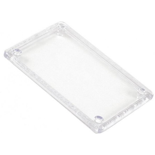 1591LC, Enclosures, Boxes, & Cases Clear Plastic Lid Use with 1591L/1591M