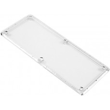 1591HC, Plastic Cover, Lid 6.524" L x 2.787" W x 0.157" H (165.71mm x 70.79mm x 3.99mm) Clear