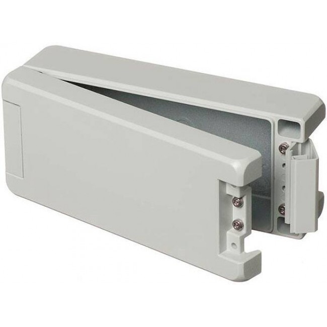 00114125, Bocube Alu Series Light Grey Aluminium Enclosure, IP66, IP68, IP69, IK07, IK08, Light Grey Lid, 199 x 86 x 60mm