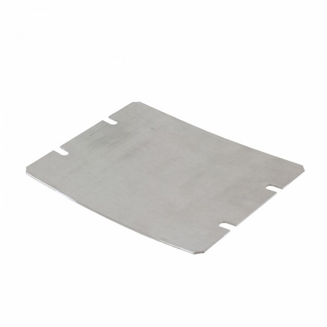 1434-845, Metal, Aluminum Cover, Lid 4.500" L x 8.000" W x 0.040" H (114.30mm x 203.20mm x 1.02mm) Unpainted