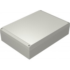 042028070, Aluform Series Grey Die Cast Aluminium Enclosure, IP66, IK09, Grey Lid, 280 x 200 x 72mm