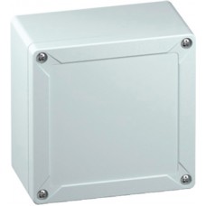 20090501, TG Series Grey Polycarbonate Enclosure, IP66, IP67, Grey Lid, 124 x 85 x 122mm