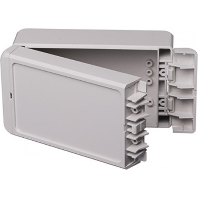 96013125 B 140806 PC-V0-7035, Bocube Series Light Grey Polycarbonate Enclosure, IP66, IP68, IK07, Light Grey Lid, 151 x 80 x 60mm