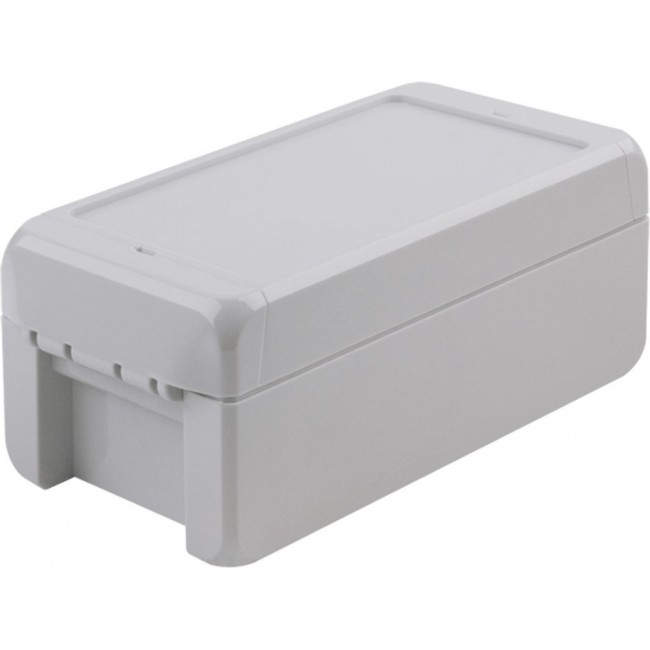 96013125 B 140806 PC-V0-7035, Bocube Series Light Grey Polycarbonate Enclosure, IP66, IP68, IK07, Light Grey Lid, 151 x 80 x 60mm