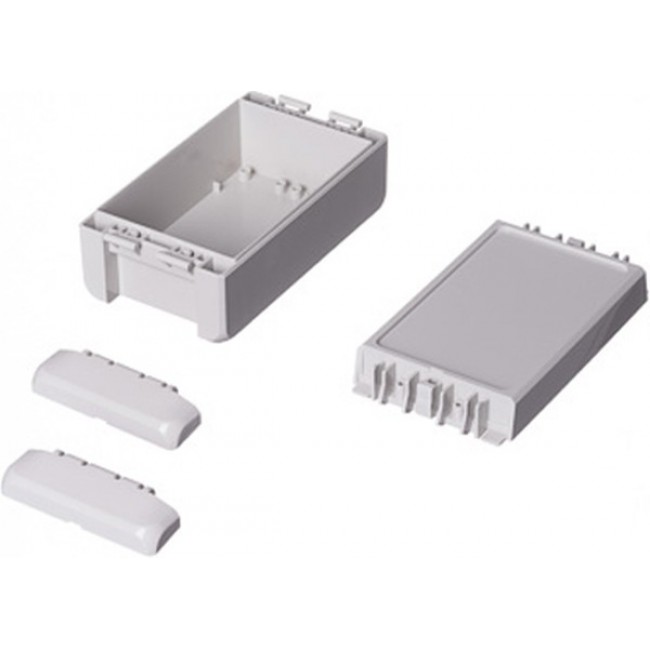 96013125 B 140806 PC-V0-7035, Bocube Series Light Grey Polycarbonate Enclosure, IP66, IP68, IK07, Light Grey Lid, 151 x 80 x 60mm