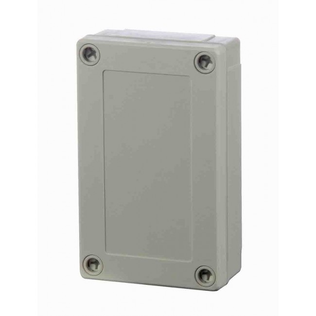 PC 100/50 LG ENCLOSURE, Grey Polycarbonate Enclosure, IP66, IP67, IK08, Grey Lid, 130 x 80 x 50mm