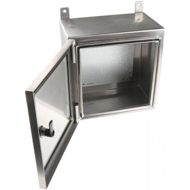 316 Stainless Steel Wall Box, IP69K, 300 mm x 300 mm x 200mm