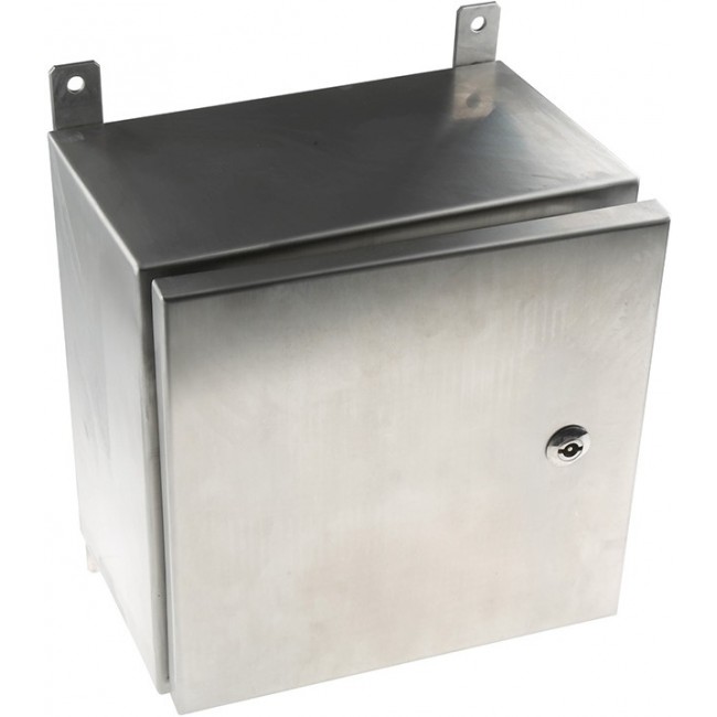 316 Stainless Steel Wall Box, IP69K, 300 mm x 300 mm x 200mm