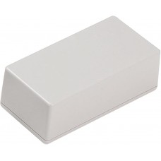 TWN4-2-8W, TWN Series White Flame Resistant ABS Enclosure, White Lid, 80.3 x 40.3 x 20mm