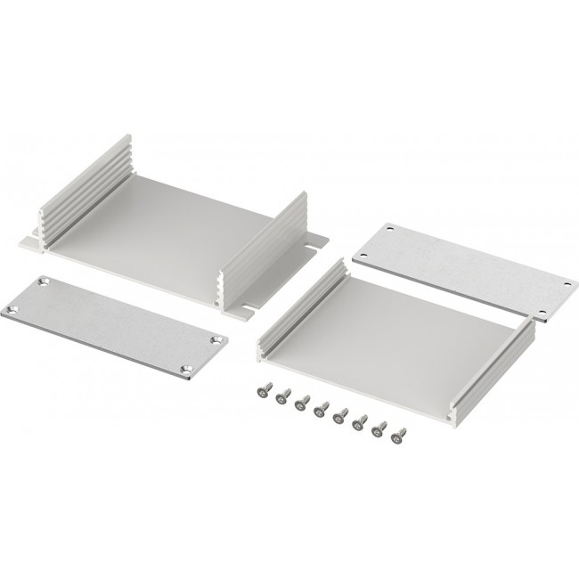 97216080.HMT1 Filotec F 1036-80 WL - SET, Filotec (Set) Series Aluminum (Anodized) Aluminium Enclosure, IP40, Flanged, Aluminum (anodized) L