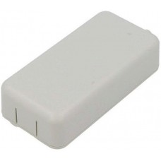 1551SNAP2GY, 1551SNAP Series Plastic General Purpose Enclosure, IP30, 40 x 80 x 20mm