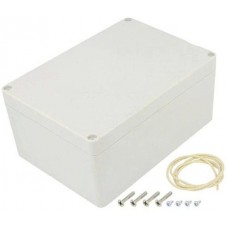 RZ0223, Enclosures, Boxes, & Cases LT GRAY POLYCARB 6.73x 4.76x 3.15 IN