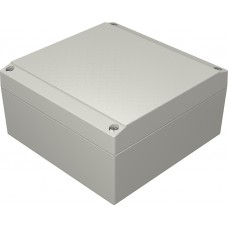 041414070, Aluform Series Grey Die Cast Aluminium Enclosure, IP66, IK09, Grey Lid, 140 x 140 x 71mm