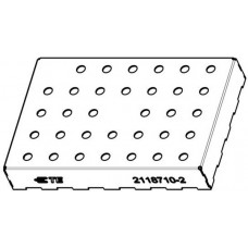 2118710-2, EMI Gaskets, Sheets, Absorbers & Shielding CRS, 25.40mmx38.10mm Standard Shield