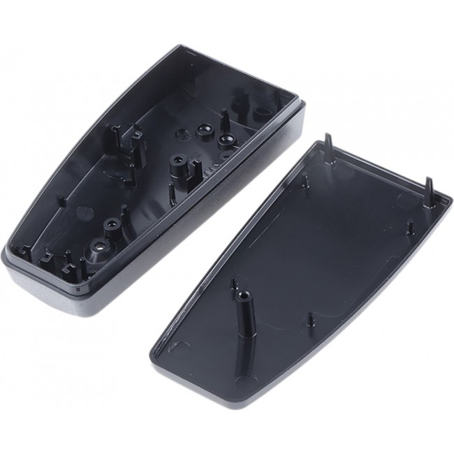 A9066119+A9166001, Smart case Series Black ABS Handheld Enclosure, Integral Battery Compartment, IP40, 96 x 47 x 24mm