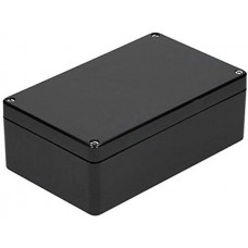 Black PET Enclosure, IP66, Black Lid, 255 x 250 x 120mm