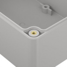 Light Grey Polycarbonate Enclosure, IP65, Light Grey Lid, 120 x 80 x 60.2mm