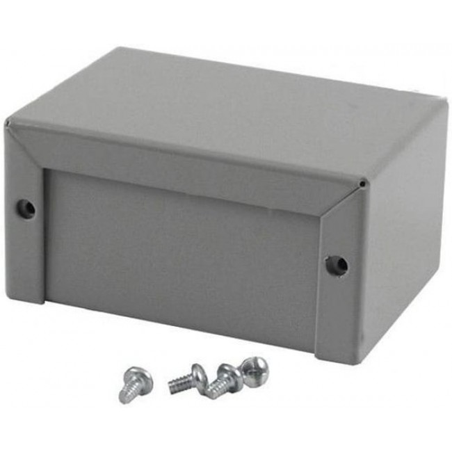 1411D, Enclosures, Boxes, & Cases Utility Enclosure - 3.2 x 2.2 x 1.6" - Aluminum Gray