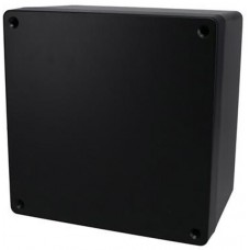 AN-1310-AB, Electrical Enclosures Aluminum Enclosure Black (6.3 X 6.3 X 4 In)