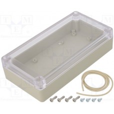 RP1165C, Enclosures, Boxes, & Cases ABS WATERTIGHT CLEAR LID