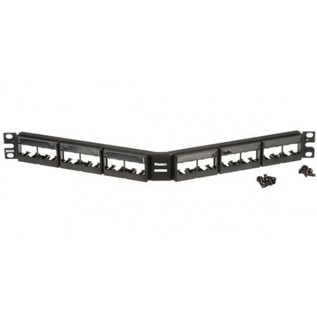 CPPLA24WBLY, MINI COM 24-PORT MODULAR ANGLED