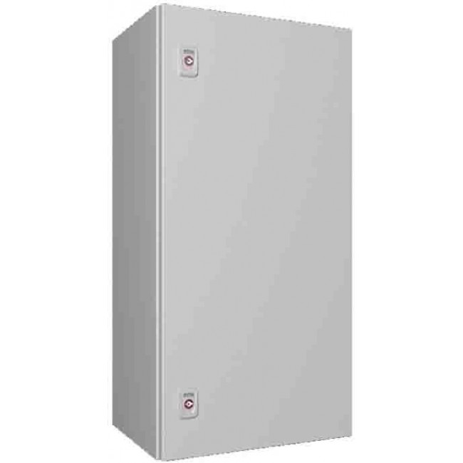 1037000, AX Series RAL7035 Sheet Steel Enclosure, IP66, IK10, Grey Lid, 400 x 800 x 300mm