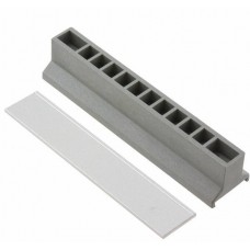 Handle, rigid, trapezoidal shape, PC, (L x W x H) 14 x 69.7 x 15 mm, 14 HP, gray, 20808-065
