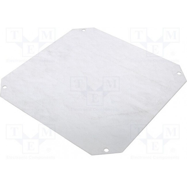 MPS ARCA 3030, Mounting plate 250mm Galvanised Steel Grey