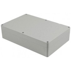 1554VALGY, Enclosures, Boxes, & Cases General Enclosure - Grey/Grey Lid - 9.4 x 6.3 x 2.4in - ABS - N4X