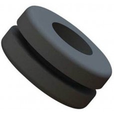 DGB-6, Grommets & Bushings Grommet,Blank, Flex,Black,.43 in Hole