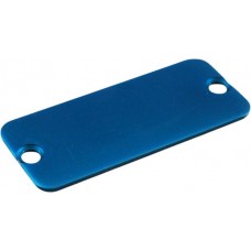 1455LALBU-10, Enclosures, Boxes, & Cases Alum EndPlate/Pack10 Blue, for 1455L1201