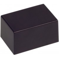 Black ABS Enclosure, IP52, Black Lid, 32 x 22 x 17.2mm