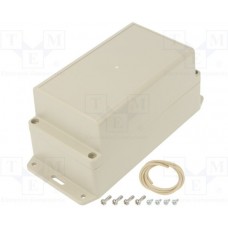 RP1185BF, Box ABS Gray Cover Included 7.680" L x 3.470" W (195.07mm x 88.14mm) X 3.350" (85.09mm)
