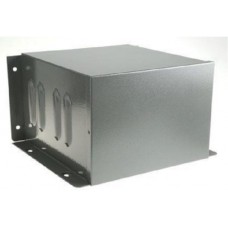 Grey Steel Enclosure, Flanged, Grey Lid, 182 x 257 x 271mm