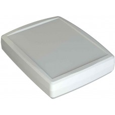 White ABS Enclosure, IP64, IK07, White Lid, 184.7 x 144.6 x 38.5mm