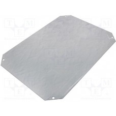 MPS ARCA 4030, Galvanised Steel Mounting Plate, 1.5mm H, 250mm W, 350mm L for Use with ARCA 4030