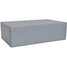 Grey Fibreglass Reinforced Polyester Enclosure, IP66, Grey Lid, 600 x 250 x 121mm