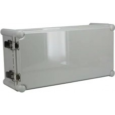 PTH-22746-L, Electrical Enclosures PC+10% Fiberglass Box with Self-Locking Latch (7.5 X 15 X 5 In)