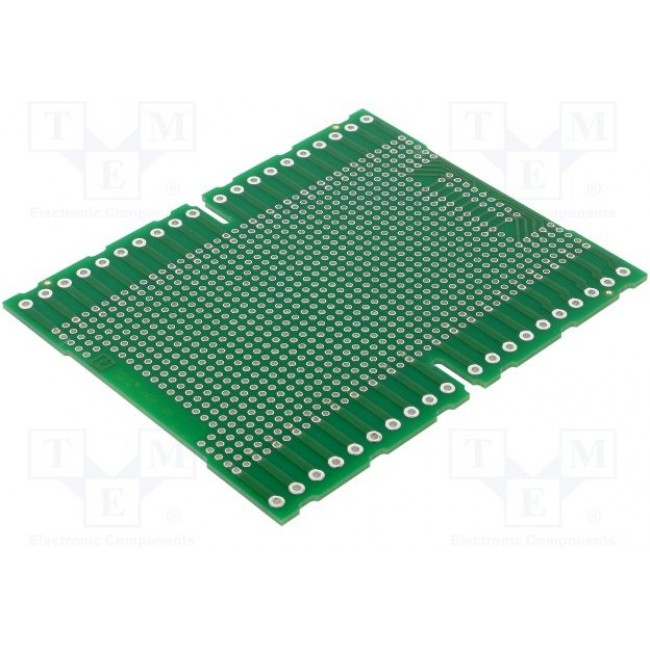 BC 107,6/40 U11 HBUS DEV-PCB, Макетная плата, зеленый, UL94V-0, Серия: BC 107.6, Мат-л: FR 4-21