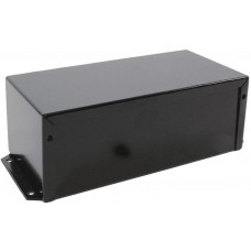 1411FBSBK, Aluminium Enclosure, 203 x 102 x 76mm